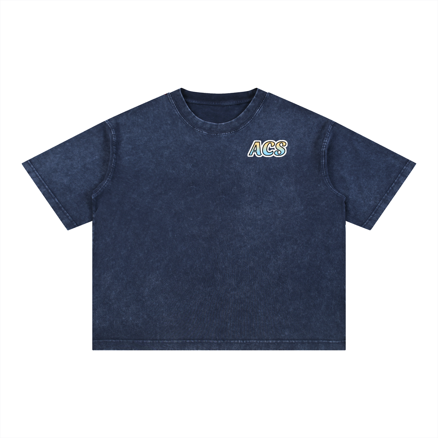 Mineral Wash Boxy Cotton T-Shirt